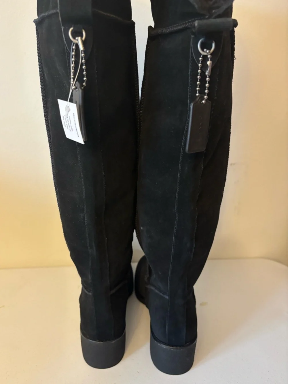 Coach Lucia Over the Knee boots NWOB